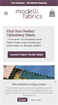 Mobile Screenshot of modellifabrics.com